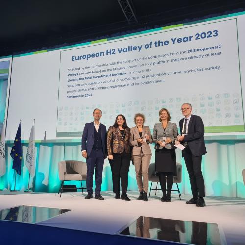 Nieuwsbericht afbeelding betreft Hydrogen Hub Noord-Holland verkozen tot European Hydrogen Valley of the Year 2023
