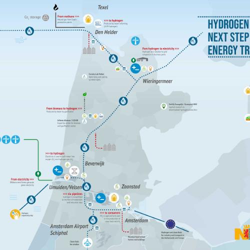 Nieuwsbericht afbeelding betreft Europese Hydrogen Valley-status voor Noord-Holland 
