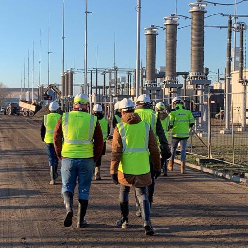 Nieuwsbericht afbeelding betreft De beste ideeën komen van bewoners: op werkbezoek bij TenneT 