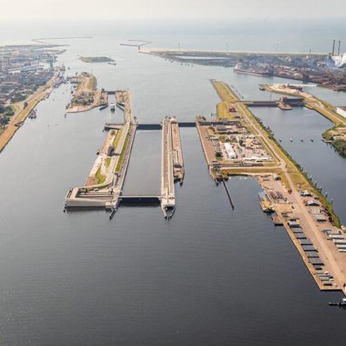 Nieuwsbericht afbeelding betreft Koning Willem-Alexander opent Zeesluis IJmuiden op 26 januari