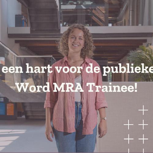 Nieuwsbericht afbeelding betreft Start nieuwe MRA-traineepool