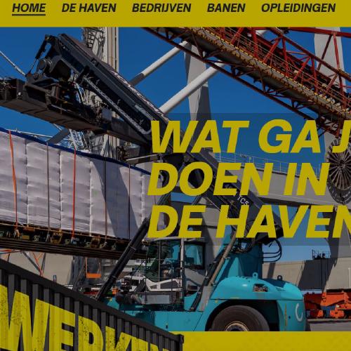 Nieuwsbericht afbeelding betreft Platform Werkenindehaven.Amsterdam gepubliceerd op kick-off Zeehavendagen Amsterdam 2024